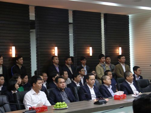Đầm ấm buổi gặp mặt cán bộ đầu Xuân 2017