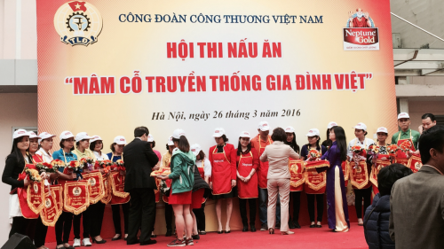 Hội thi nấu ăn mâm cỗ truyền thống gia đình Việt