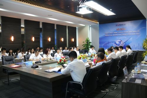 Taseco tổ chức hội nghị sơ kết 06 tháng đầu năm 2017