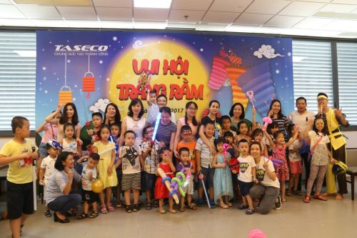 “Vui hội trăng rằm” cùng con em cán bộ nhân viên TASECO