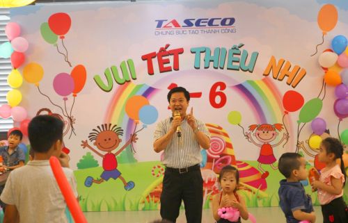 “Vui Tết Thiếu Nhi” cùng con em CBCNV TASECO