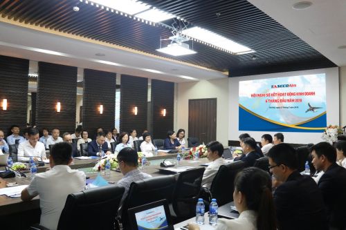 Taseco Airs tổ chức sơ kết hoạt động 06 tháng đầu năm 2018