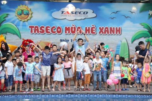 Tưng bừng ngày hội tết thiếu nhi 01/06 cho con em CBNV Taseco