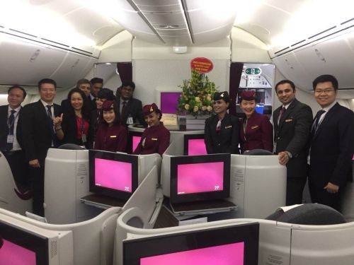 Vinacs chính thức phục vụ suất ăn cho hãng hàng không Qatar Airways