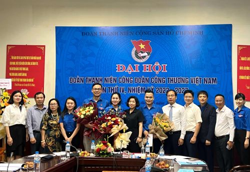 Đại hội Đoàn Thanh niên Công đoàn Công Thương Việt Nam lần thứ VI, nhiệm kỳ 2022-2027 thành công tốt đẹp