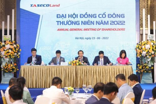 Đại hội đồng cổ đông TASECO Land 2022: Thông qua phương án tăng vốn điều lệ lên 2.700 tỷ đồng