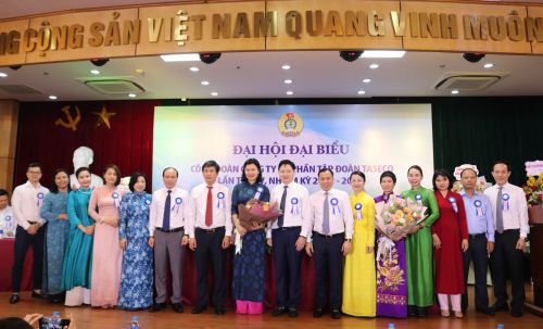 Ban Chấp hành Công đoàn Tập đoàn TASECO đã tổ chức thành công Đại hội đại biểu Công đoàn công ty lần thứ IV, nhiệm kỳ 2023-2028