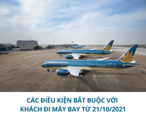 Cập nhật hướng dẫn hành khách bay nội địa giai đoạn 21/10-30/11/2021
