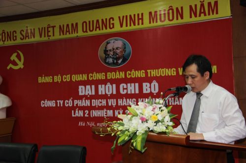 Đại hội chi bộ nhiệm kỳ 2012-2015