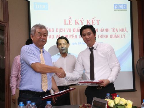 Lễ ký kết hợp đồng dịch vụ quản lý vận hành tòa nhà, đào tạo và chuyển giao quy trình quản lý