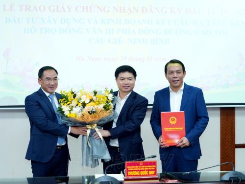 TASECO Land chính thức được chấp thuận là nhà đầu tư dự án khu công nghiệp Đồng Văn III, tỉnh Hà Nam