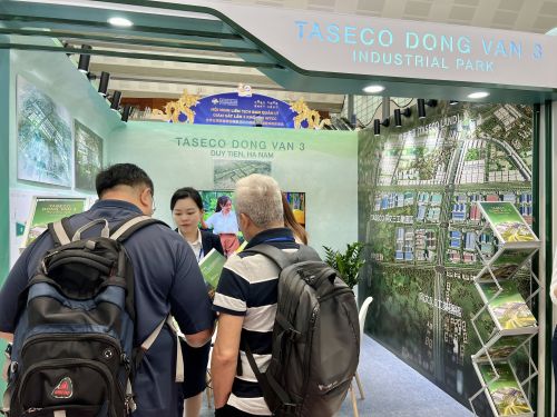 Dự án khu công nghiệp TASECO Đồng Văn 3 tham gia triển lãm xúc tiến đầu tư thương mại Việt Nam – Đài Loan 2024