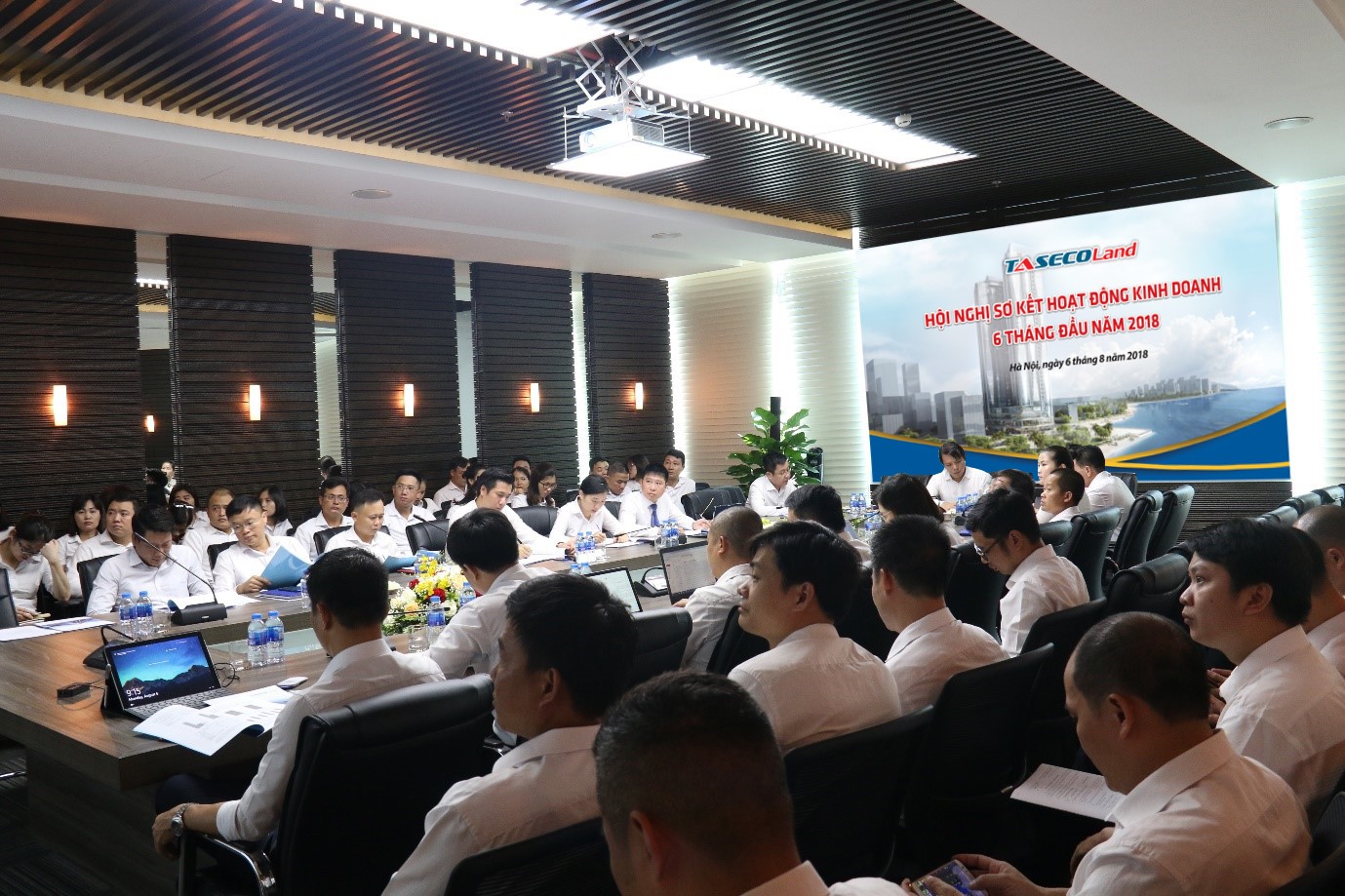Taseco Land tổ chức hội nghị sơ kết HĐKD 06 tháng đầu năm 2018