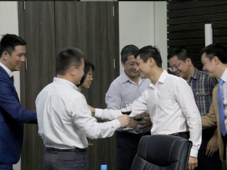 Buổi lễ ký kết đã thành công tốt đẹp