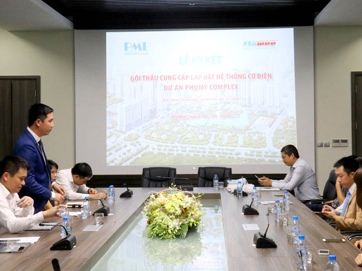 Ông Đỗ Việt Thanh tin tưởng các nhà thầu sẽ đáp ứng đầy đủ các yêu cầu của dự án PhuMy Complex