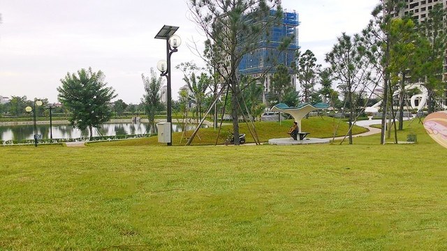 Công viên trong khu đô thị Đoàn ngoại giao đã đi vào hoạt động