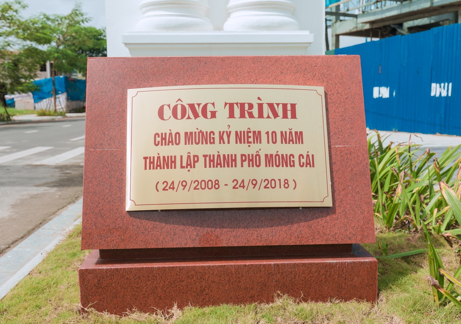 Biển Công trình tiêu biểu được gắn tại dự án Green Park