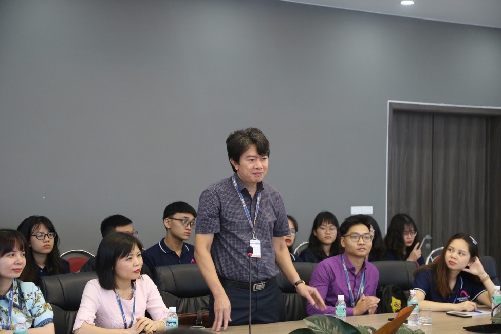 PGS. TS Mai Ngọc Anh - Trưởng Khoa Kế toán phát biểu