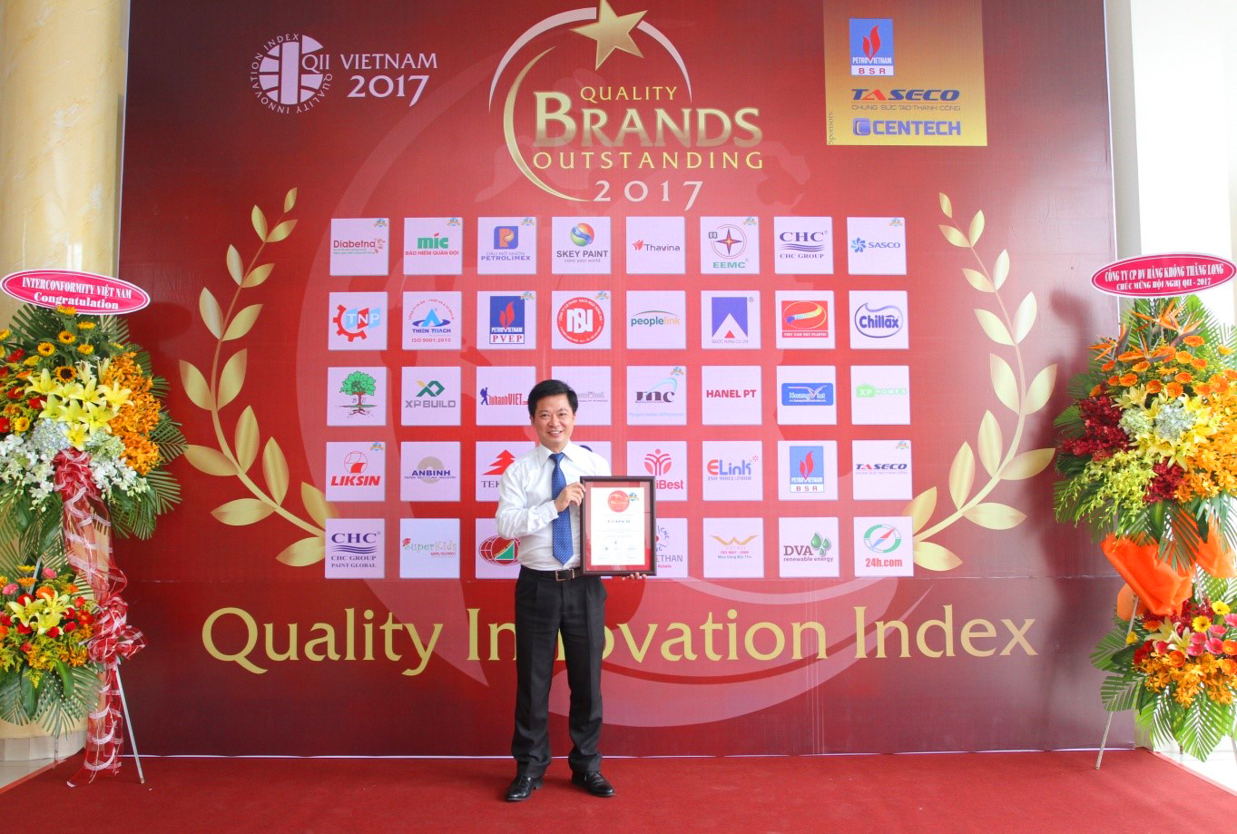 Đại diện Ban lãnh đạo công ty Taseco tham dự Hội nghị quốc tế 2017